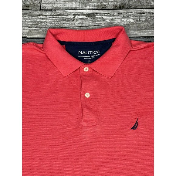 Nautica Mens Performance Deck Shirt Polo - Picture 4 of 5